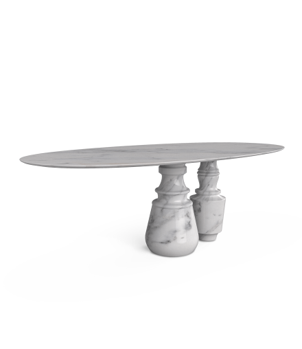 PIETRA OVAL DINING TABLE