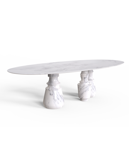 MESA DE COMEDOR PIETRA OVAL XL