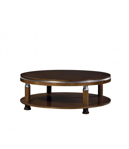 LAUREN ROUND COFFEE TABLE