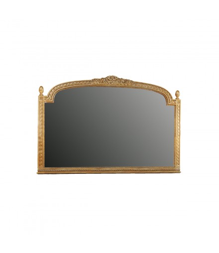 ANGELES CARVED WOOD MIRROR. 150X10X100H CM