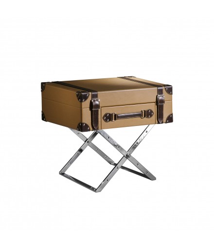 CROS SUITCASE SIDE TABLE