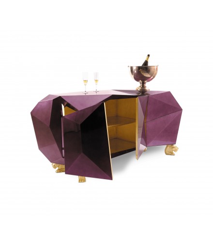 DIAMOND AMETHYST SIDEBOARD