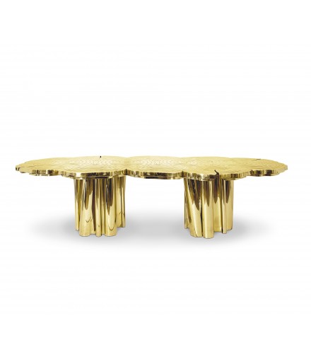 FORTUNA DINING TABLE GOLD